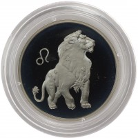 Монета 2 рубля 2002 Лев