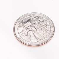 Монета США 25 центов 2020 Вейр Фарм