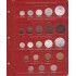 Комплект листов для монет регулярного выпуска РСФСР, СССР и России 1921-2016 гг. (по типам)