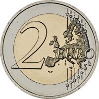 Монета Бельгия 2 евро 2025 Национальная лотерея (Буклет)