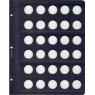 Универсальный лист для монет диаметром 24,3 мм (синий) в Альбом КоллекционерЪ