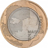 Монета Словения 3 евро 2024 Рудольф Майстер