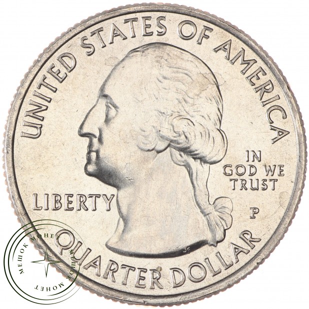 США 25 центов 2020 Марш-Биллингс-Рокфеллер
