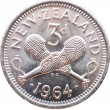 Новая Зеландия 3 пенса 1964