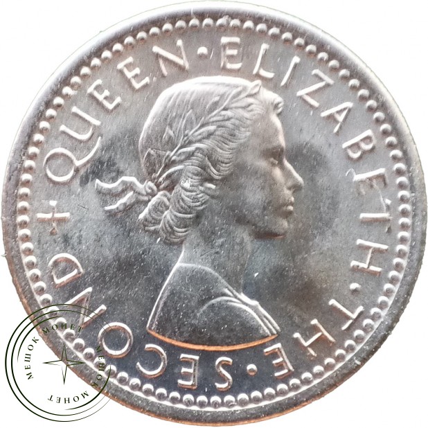 Новая Зеландия 3 пенса 1964