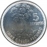 Гватемала 5 сентаво 2009