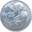 Индонезия 25 рупий 1996