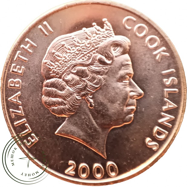 Острова Кука 5 центов 2000