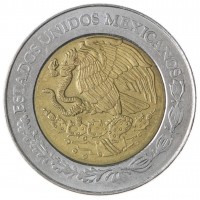 Мексика 2 песо 2011