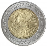 Мексика 1 песо 2017