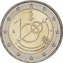 Монета Италия 2 евро 2023 ВВС