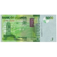 Уганда 5000 шиллингов 2019