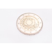 Монета Франция 2 евро 2015 30 лет Флагу Европы