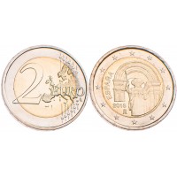 Монета Испания 2 евро 2018 Сантьяго де Компостела