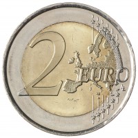 Монета Испания 2 евро 2018 Сантьяго де Компостела