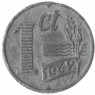 Нидерланды 1 цент 1942 2