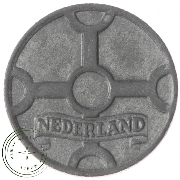 Нидерланды 1 цент 1942 2
