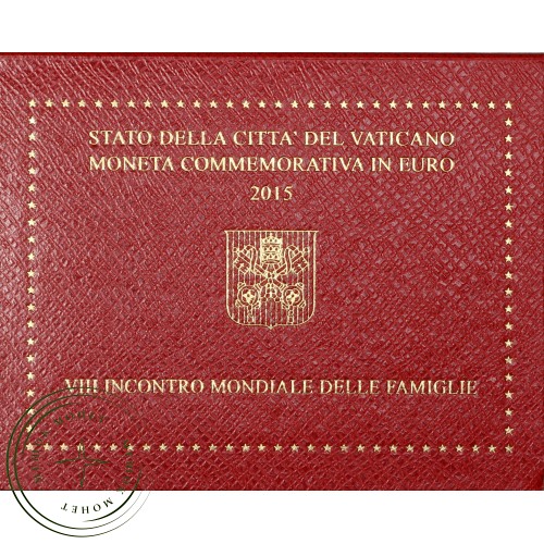 Ватикан 2 евро 2015 VIII Всемирная встреча семей в Филадельфии (буклет) — 36517910