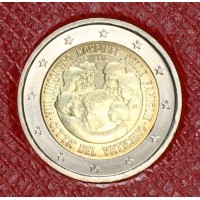 Монета Ватикан 2 евро 2015 VIII Всемирная встреча семей в Филадельфии (буклет)