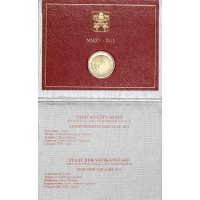 Монета Ватикан 2 евро 2015 VIII Всемирная встреча семей в Филадельфии (буклет)