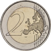 Монета Испания 2 евро 2023 Касерес