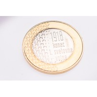 Монета Словения 3 евро 2018 100 лет окончанию Первой мировой войны