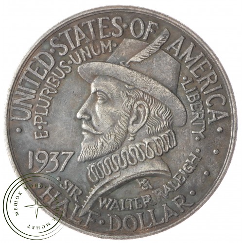 Копия 50 центов 1937 Северная Королина