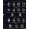 Альбом для памятных и юбилейных монет 2 Евро без стран: Сан-Марино, Ватикан, Монако, Андорра