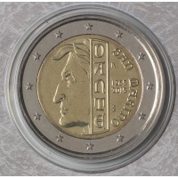 Монета Сан-Марино 2 евро 2015 Данте Алигьери (буклет)