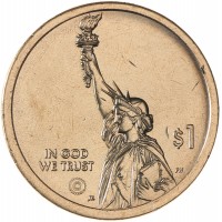 США 1 доллар 2022 Блюграсс Кентукки