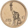 США 1 доллар 2022 «Блюграсс» — Кентукки