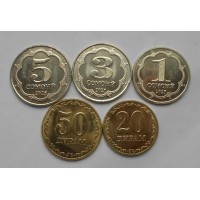 Таджикистан набор монет 2025