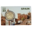 Испания 2 евро 2023 Касерес (буклет)