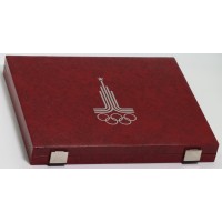 Набор серебряных монет Олимпиада 80 АЦ