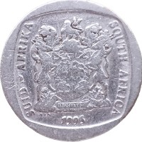 Монета ЮАР 2 ранда 1995