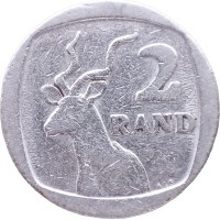 Монета ЮАР 2 ранда 1995