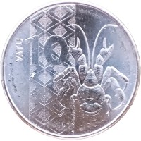 Монета Вануату 10 вату 2022