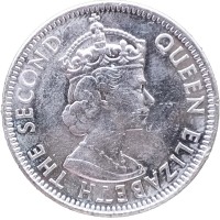 Монета Белиз 25 центов 2012