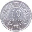 Белиз 10 центов 1981