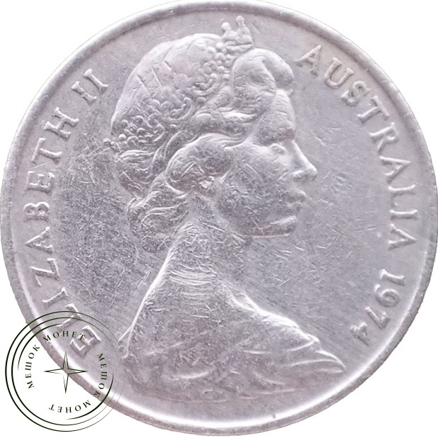 Австралия 20 центов 1974 — 937046320