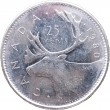 Канада 25 центов 1980 Олень