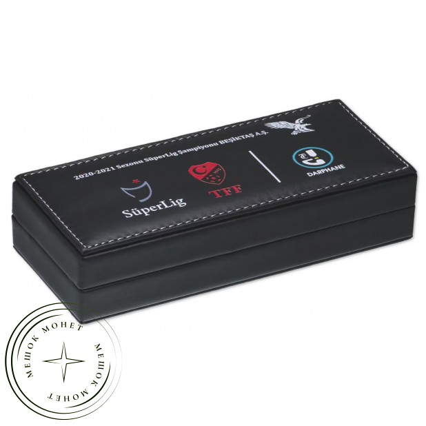 Турция 2,5 и 20 лир 2021 набор 2 монеты Турецкая футбольная суперлига Футбольный клуб Бешикташ — 937045291