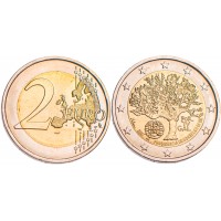 Монета Португалия 2 евро 2007 Председательство в ЕС