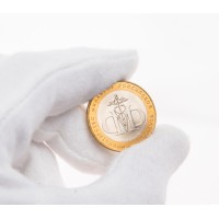 Монета 10 рублей 2002 Министерство финансов UNC