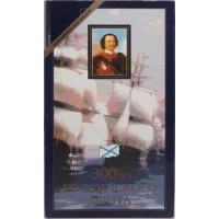 Набор монет 1996 год 300 лет Российского флота в буклете