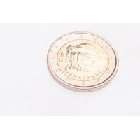 Монета Италия 2 евро 2016 Донателло