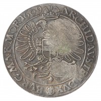 Копия Ефимок 1655 надчекан на талере 1609