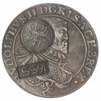 Копия Ефимок 1655 надчекан на талере 1609