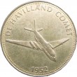 Жетон SHELL Авиация — самолёт De Havilland Comet