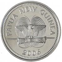 Монета Папуа—Новая Гвинея 10 тоа 2006
